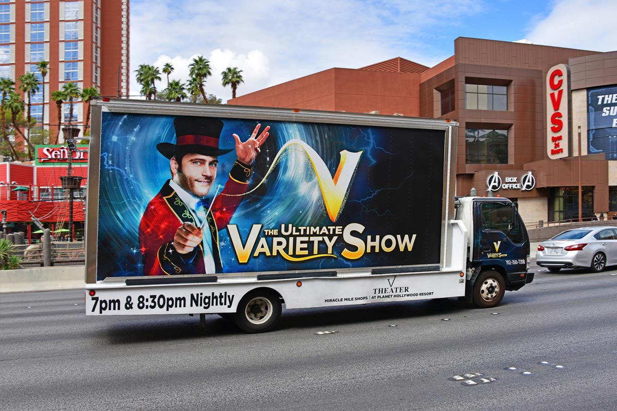 Mobile billboard advertising service in Seattle