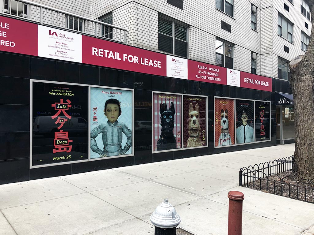 Window wrap advertising service in Seattle